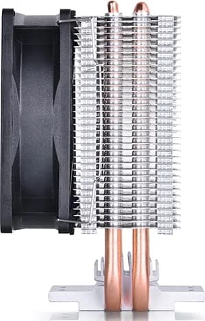 Cooler Deepcool "Iceedge Mini FS v2.0", compatibil skt. Intel si AMD, racire cu aer, ventilator 80 mm, 2200 rpm, inaltime cooler 129.5mm, 2 heatpipe, "DP-MCH2-IEMV2" — miniatură