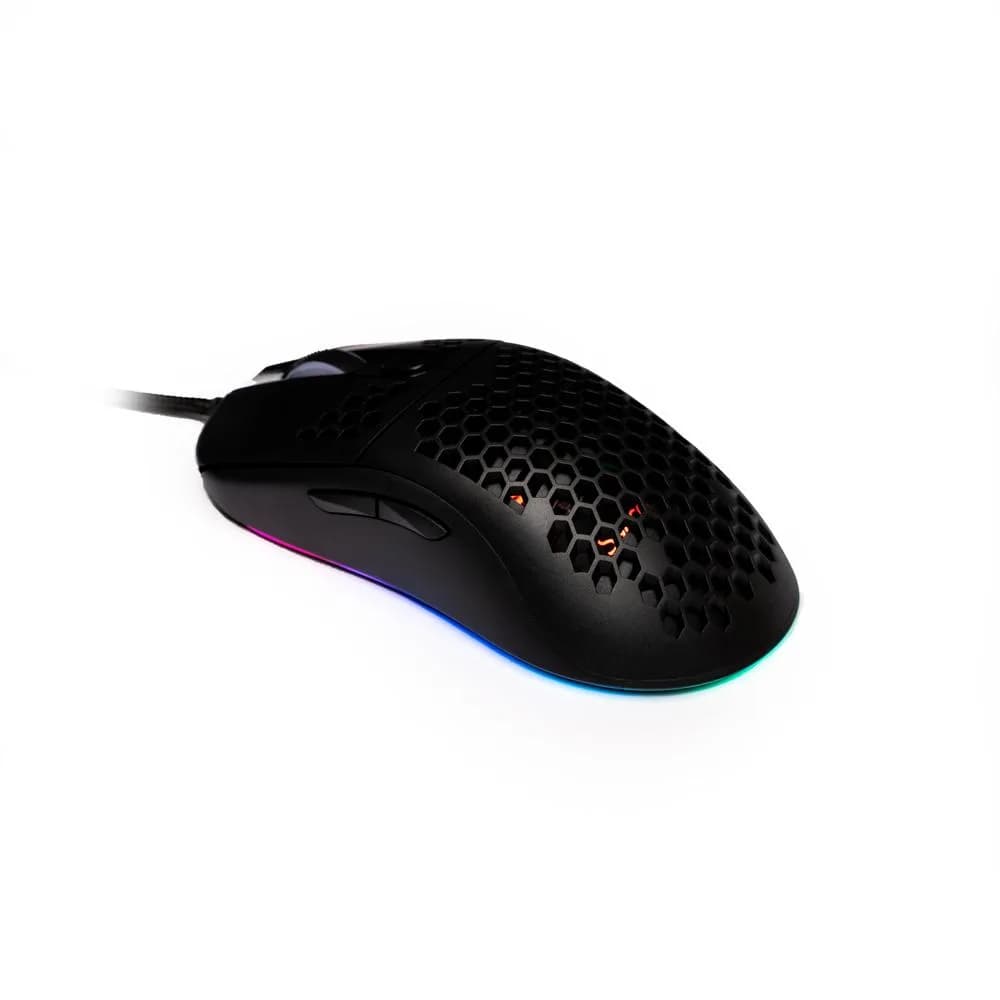 Mouse Gaming SPACER SPGM-ALIEN-LIGHT, 6400 dpi, Negru
