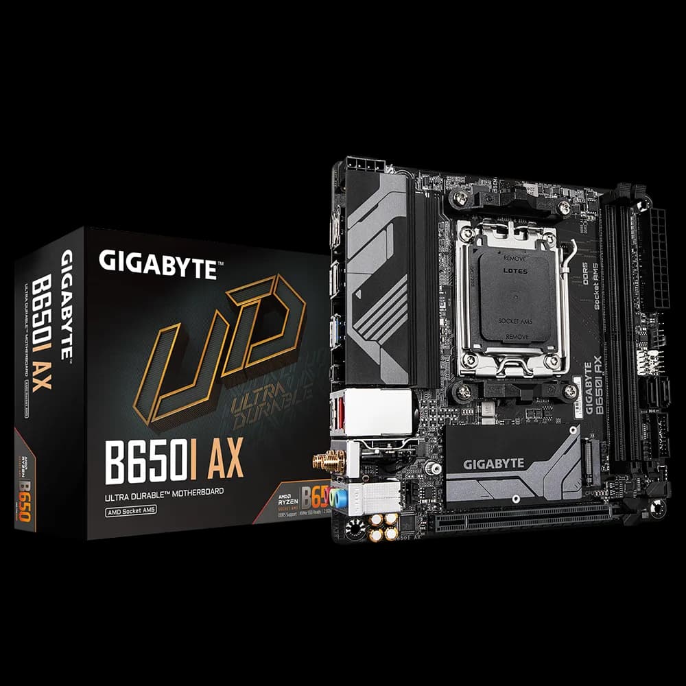 Placa de baza Gigabyte B650I AX, Socket AM5, DDR5, Mini-ITX