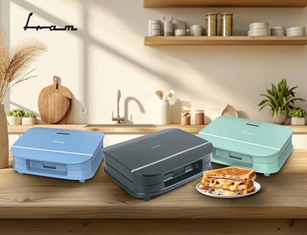 SANDWICH MAKER FRAM FSM-700GR — miniatură