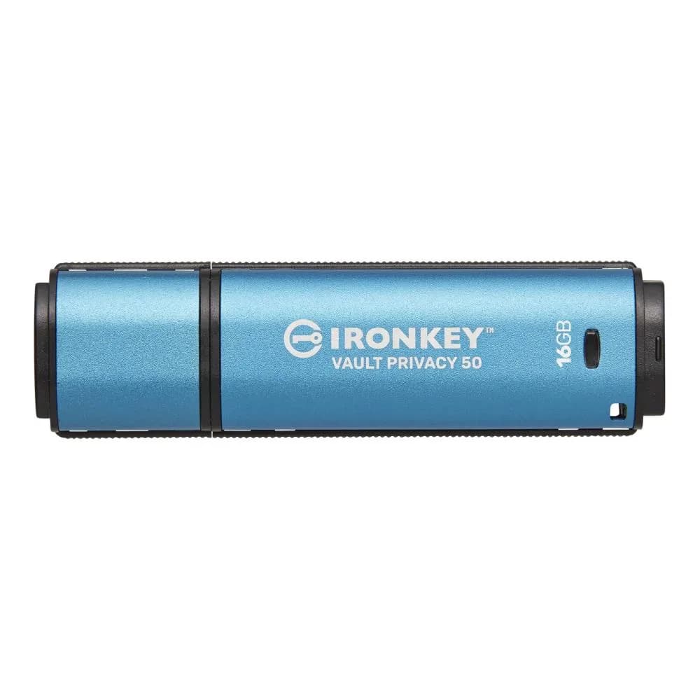 16GB IronKey Vault Privacy 50 AES-256 Encrypted, FIPS 197, "IKVP50/16GB"