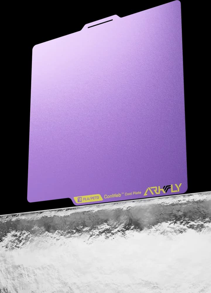 Imprimantă 3D Phaetus – Arkfly Conweb Cool Plate, Bambu Lab X1/P1/A1 — miniatură