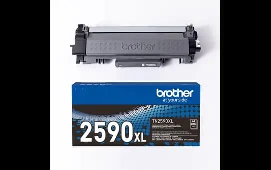 Toner Original Brother Black, TN2590XL, Pentru HL L2402|L2600|L2622|L2802|L2442|L2460|L2640|L2862, CU CHIP, 3K, incl.TV 1.2 RON, "TN2590XL"