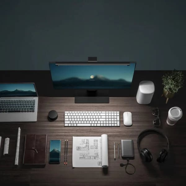 Lampa LED Mi Monitor Hanging Lamp cu telecomanda Negru "BHR4838GL" — miniatură
