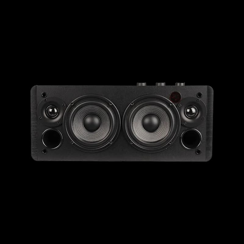 BOXE EDIFIER desktop bluetooth, RMS: 70W (2 x 20W, 2 x 15W), Bluetooth 5.0, RCA, AUX, Line-Out, black, "D12-BK" — miniatură
