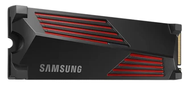 SSD Samsung PCIE G4 M.2 NVME 2TB W/HS/990 PRO "MZ-V9P2T0GW" — miniatură