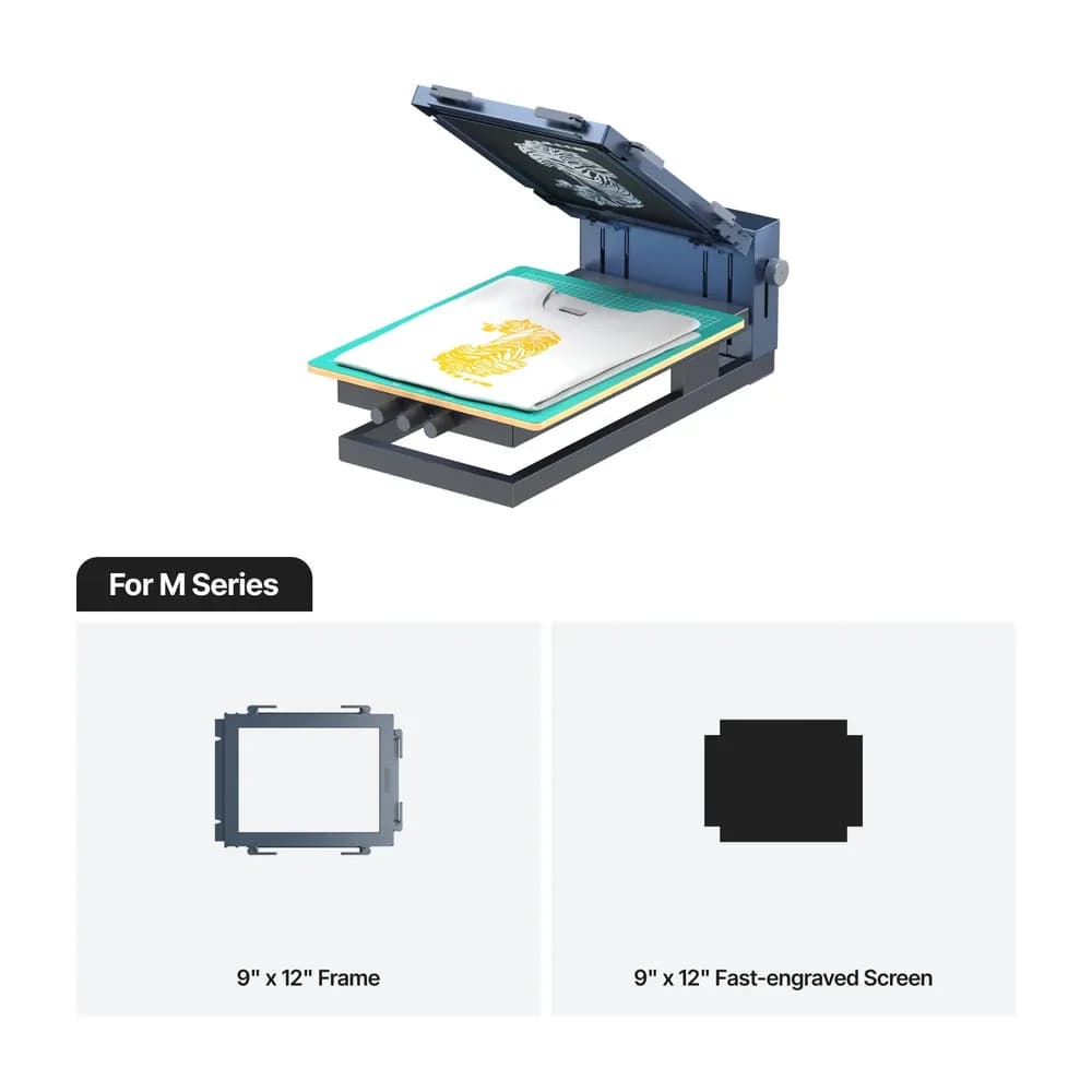 Ecran xTool Screen Printer Small Frame pentru M Series — miniatură