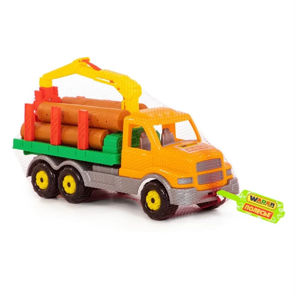 Camion cu lemne - Gigant, 47x16x26 cm, Wader — miniatură