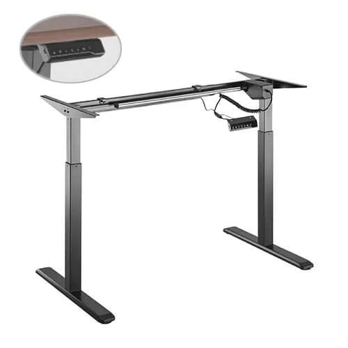 Cadru birou electric Sit-Stand, Blackmount ST1, Negru