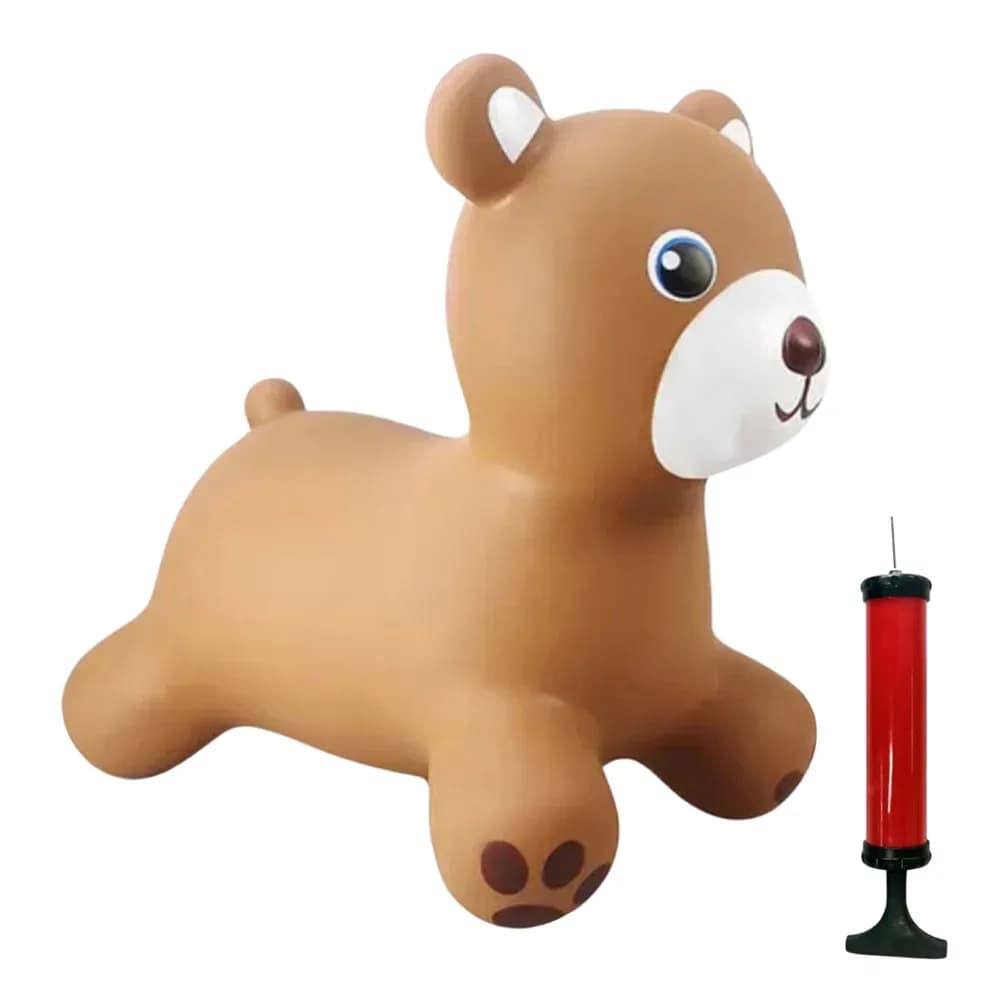 Jucărie gonflabilă săltăreață de călărit Ursulețul Teddy HappyHopperz — miniatură