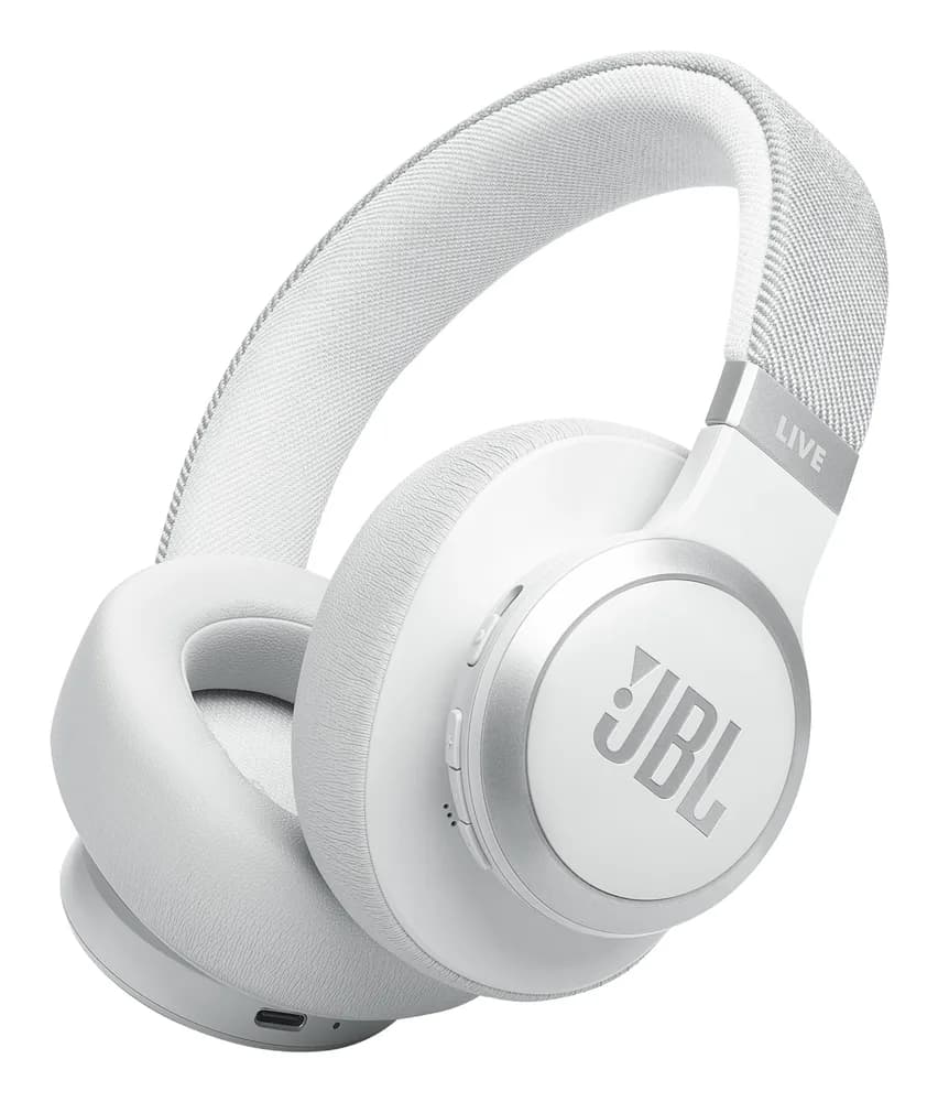 LIVE 770NC, Autonomie 65 ore, Bluetooth 5.3, Alb "JBLLIVE770NCWHT"