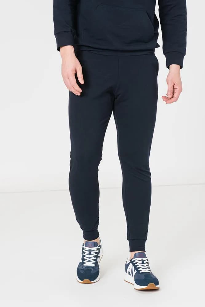 PANTALON COTON CASUAL BARBATI NAVY-M — miniatură
