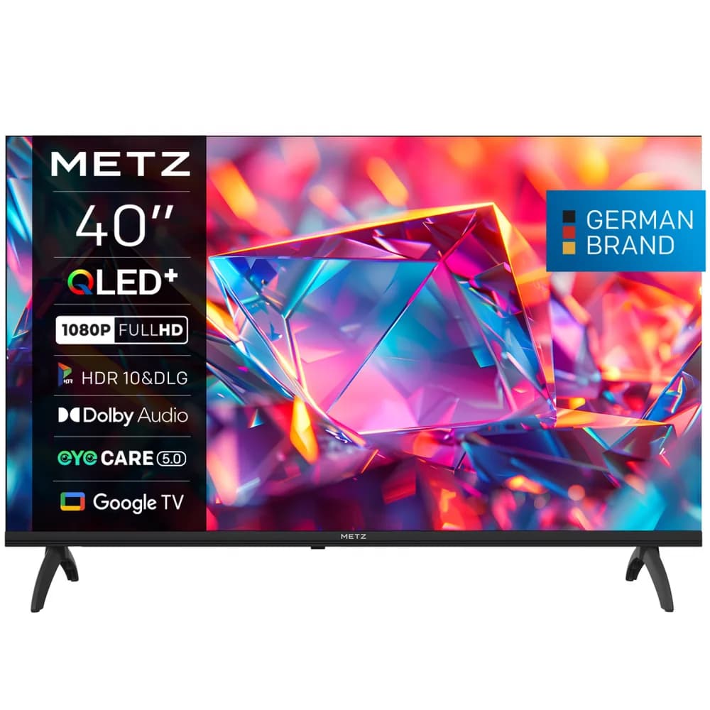 Televizor METZ QLED 40MQH7030Z, 100 cm, Smart Google TV, FHD