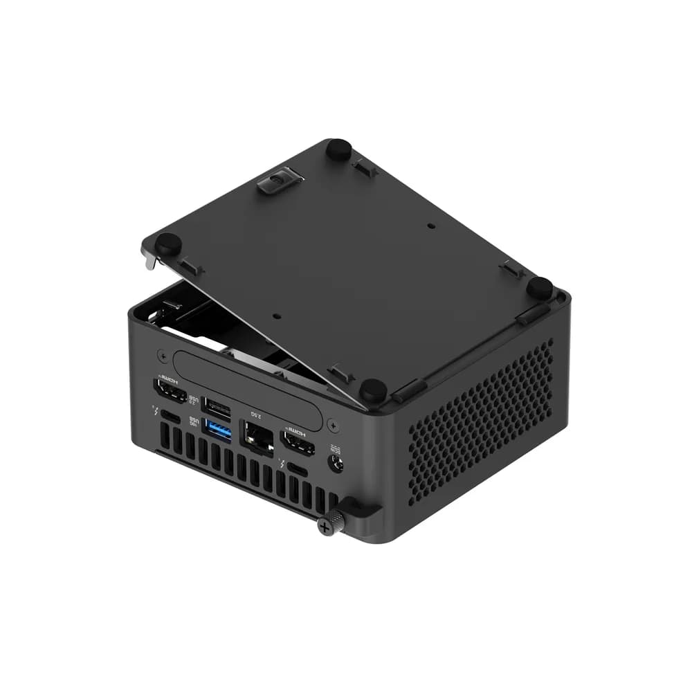 NUC 15 PRO/RNUC15CRHU700002/Ultra 7 255H 28W/Intel Arc graphics/no RAM/no Storage/Intel Wi-Fi/USB Total - 7/4 USB Type-A/3 USB Type-C/2x HDMI/no OS "90AR00Q2-M000A0" — miniatură