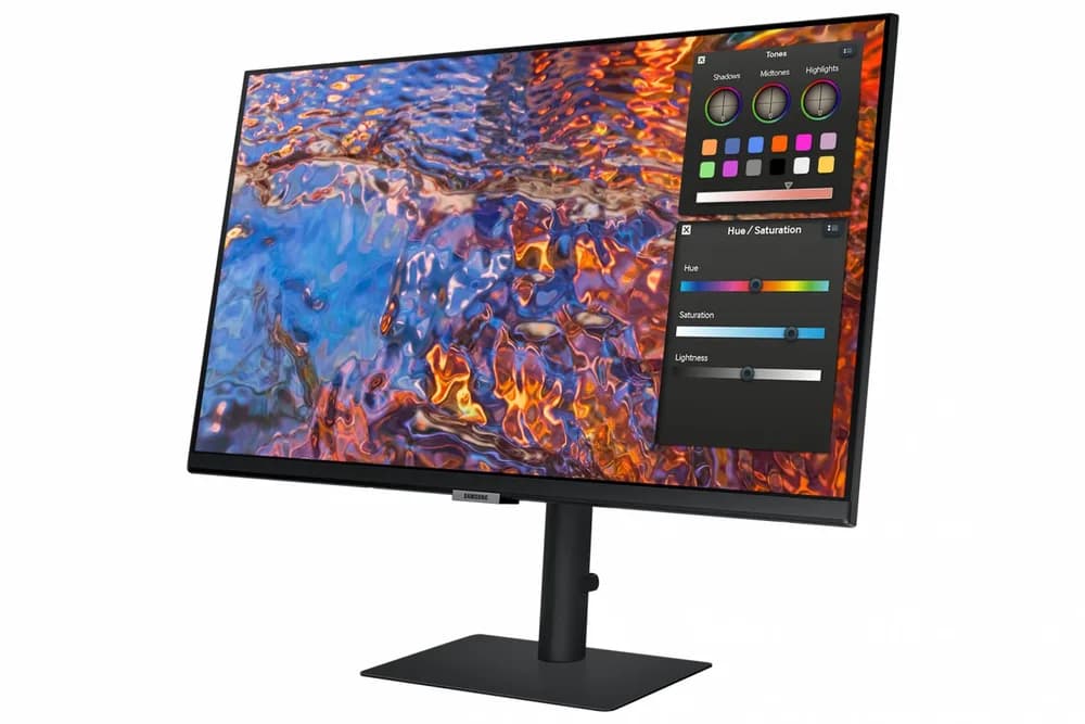 Monitor Samsung 27" LS27B800PXPXEN, Diagonal (inch): 27, Diagonal (cm): 69, Aspect ratio: 16:9, Panel: IPS, Resolution: 3840x2160, Refresh Rate: 60Hz, Response time GtG: 5ms, Brightness (max): 350 cd/m², Contrast (static) : 1000:1, Viewing angle: 178°/178°, Color Gamut Type: 98% DCI, Colours: 1.07B — miniatură