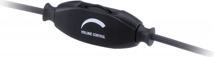 CASTI Genius, "HS-300N", cu fir, standard, utilizare multimedia, call center, microfon pe brat, conectare prin Jack 3.5 mm x 2, negru, "31710146100" — miniatură