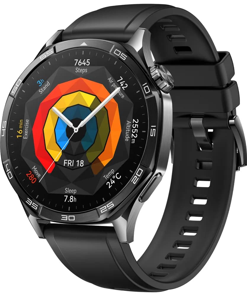 Smartwatch Watch GT5 46mm Black "55020DKM" — miniatură