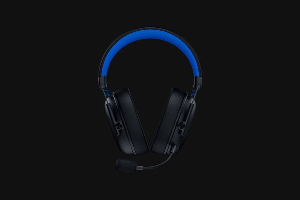 Casti wireless Razer Blackshark V3 X Hyperspeed for Playstation, microfon uni-directional, izolare fonică activă, sistem sunet 7.1, frecventa 20 - 28000, autonomie 70 ore, negru — miniatură