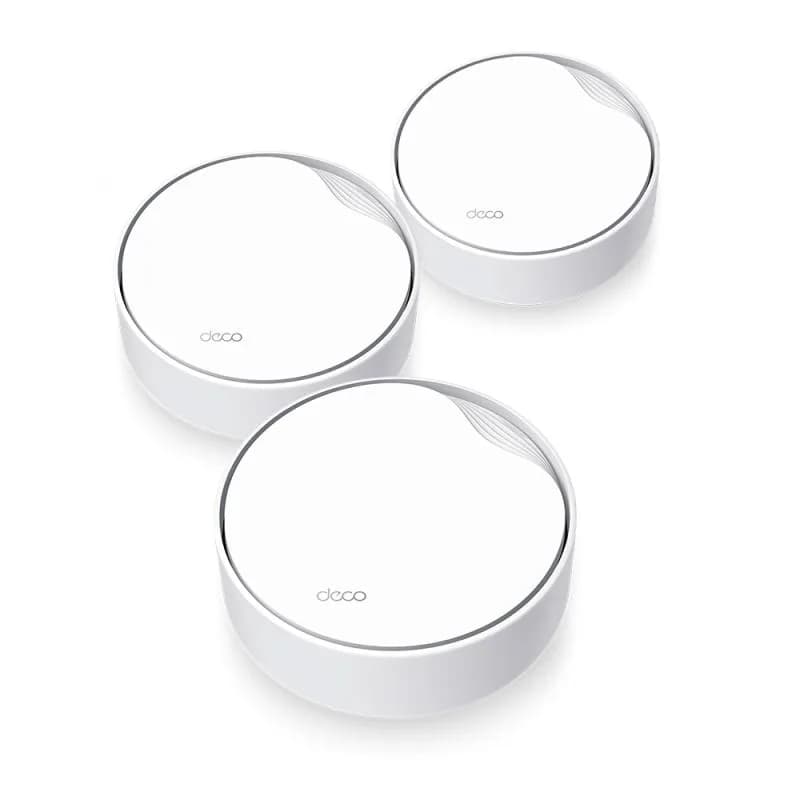 Router wireless TP-LINK DECO X50-PoE(3-PACK), WIFI 6, Mesh, Dual Band