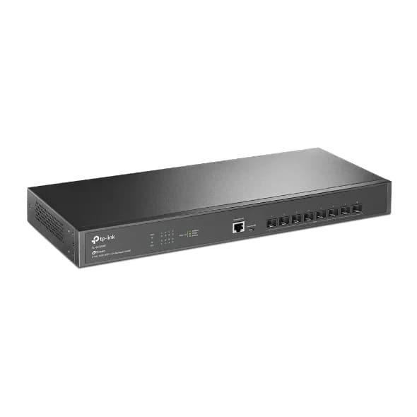 SWITCH TP-LINK 8 porturi JetStream 8-Port 10GE SFP+ L2+ Managed Switch. carcasa metalica "SX3008F" — miniatură