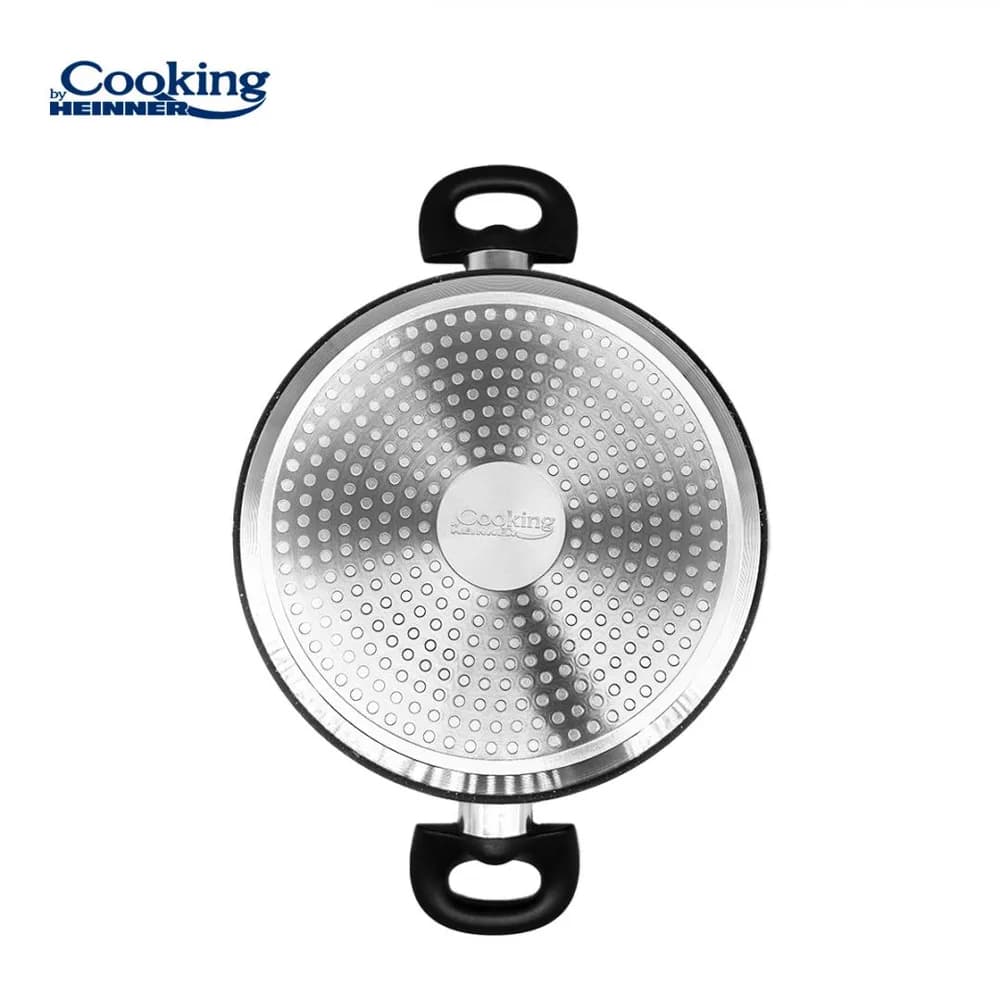 SEMIOALA ALUMINIU FORJAT 24x10 CM,3.8L,ONIX, COOKING BY HEINNER — miniatură