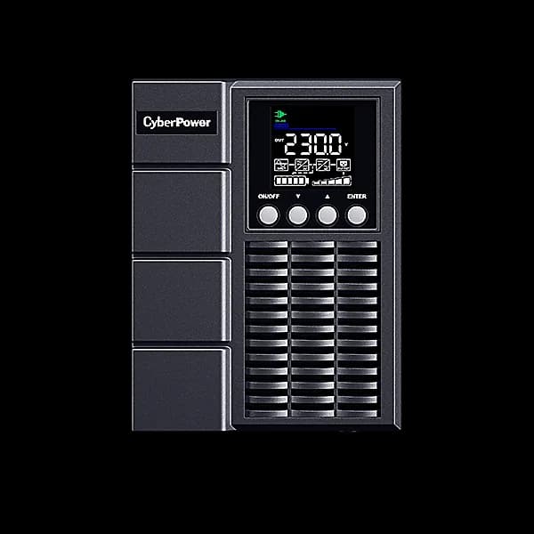 UPS CYBER POWER Online dubla conversie cu Sinusoida Pura, tower, 1000VA 900W 1xIEC C13 2xSchuko, "OLS1000EA"