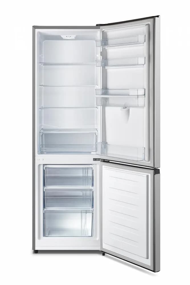 Combina frigorifica HEINNER HC-HS268SWDE++, 268 l, Clasa E, Dozator apa, Argintiu — miniatură