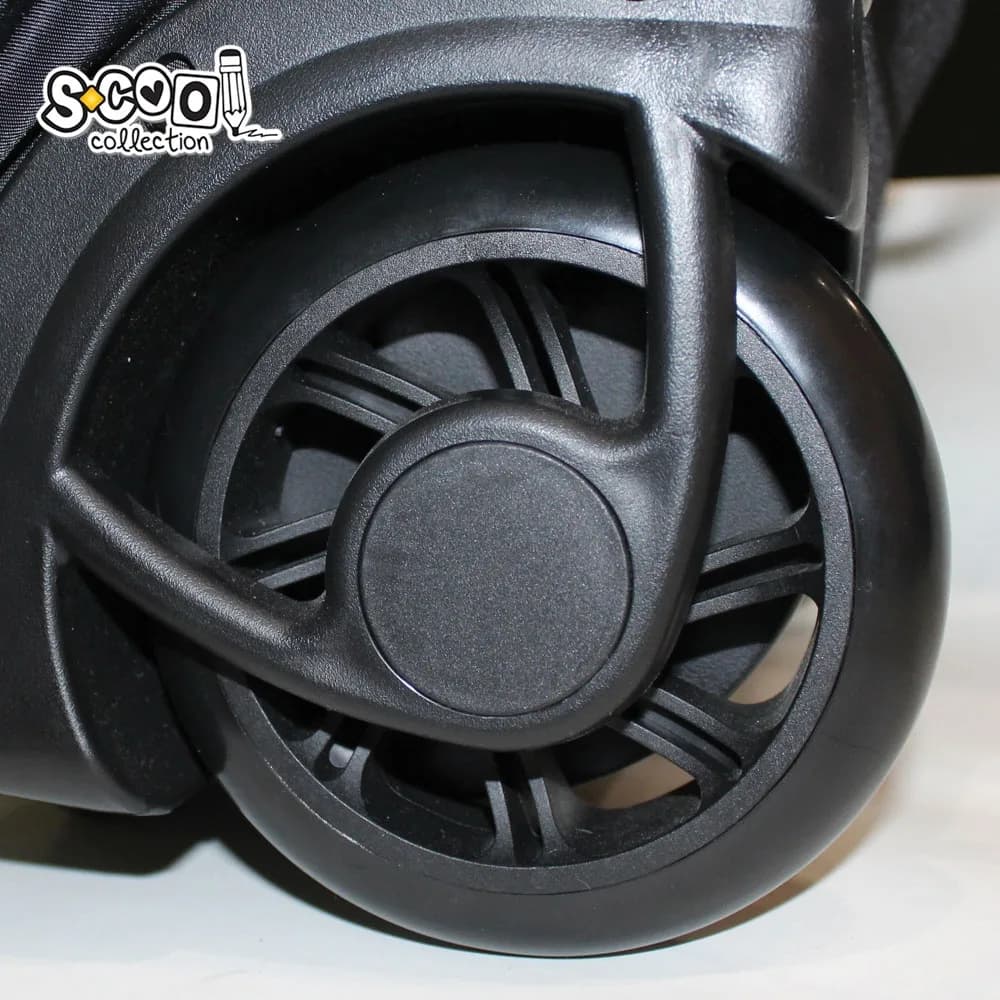 Ghiozdan trolley premium, compartiment laptop, 34x20x49 cm - S-COOL — miniatură