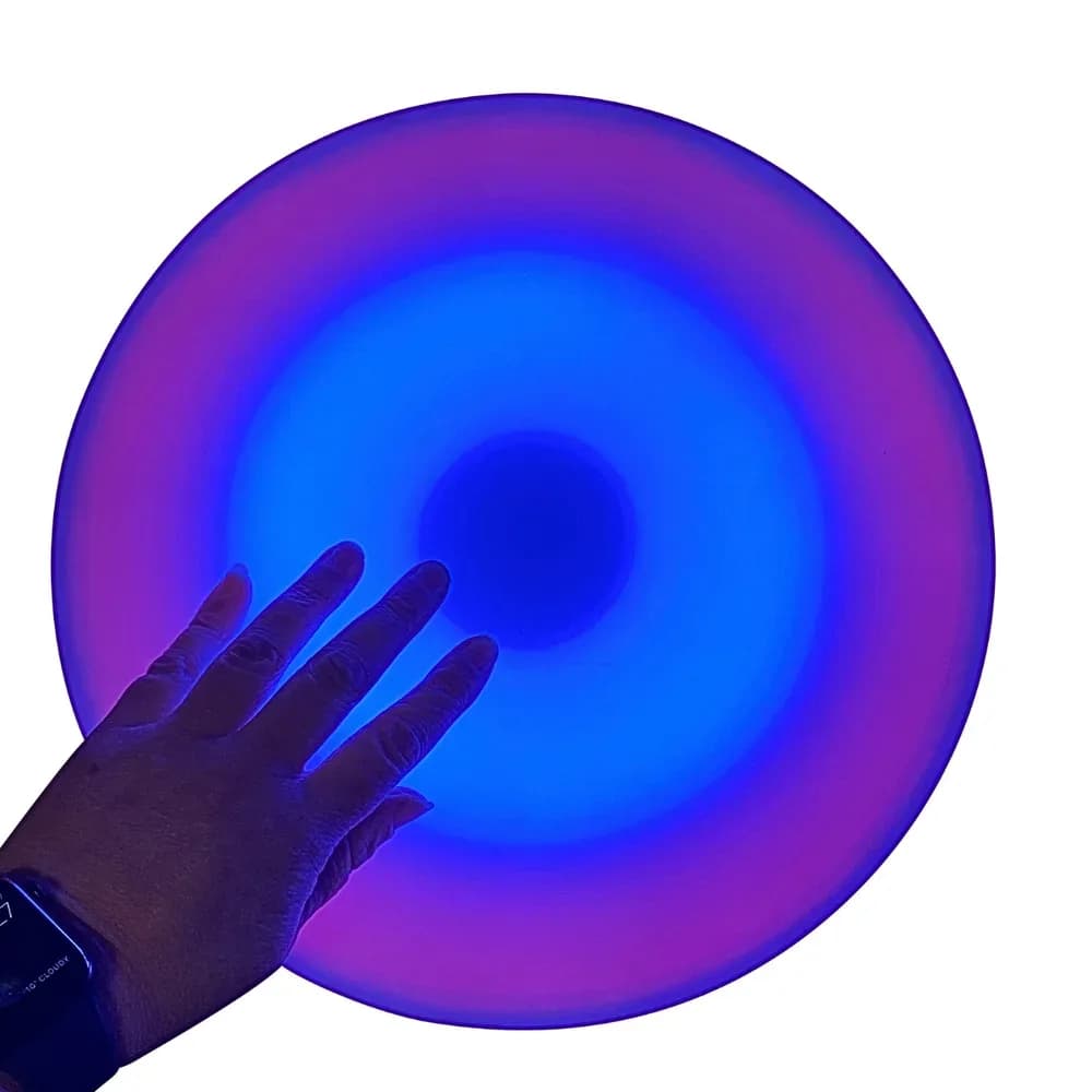 Placă de podea rotundă interactivă (30cm), inclusiv adaptor — miniatură
