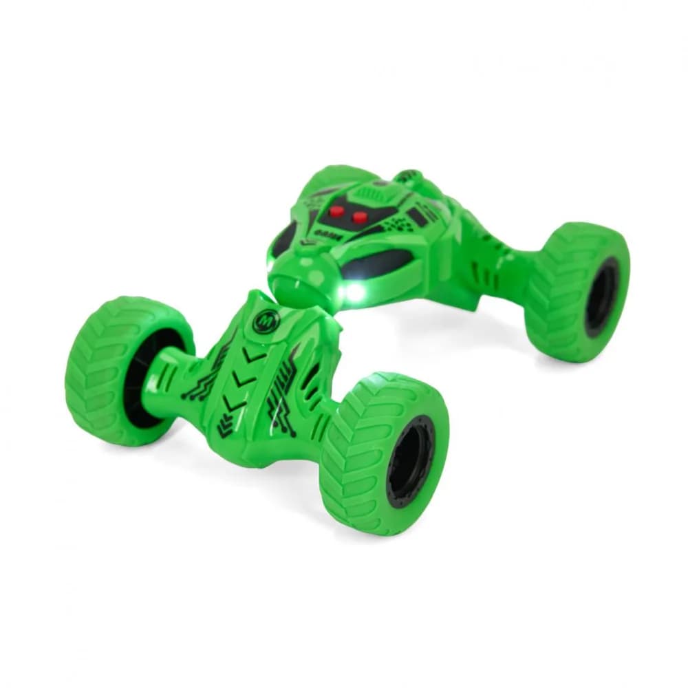 MASINA OFF-ROAD CU LUMINI SI SUNETE, MOMKI, VERDE — miniatură