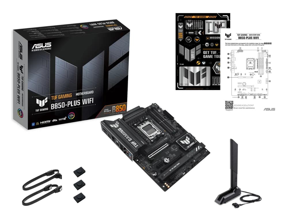 Placa de baza ASUS TUF GAMING B850-PLUS WIFI AMD B850 Socket AM5 ATX "90MB1J30-M0EAY0" — miniatură