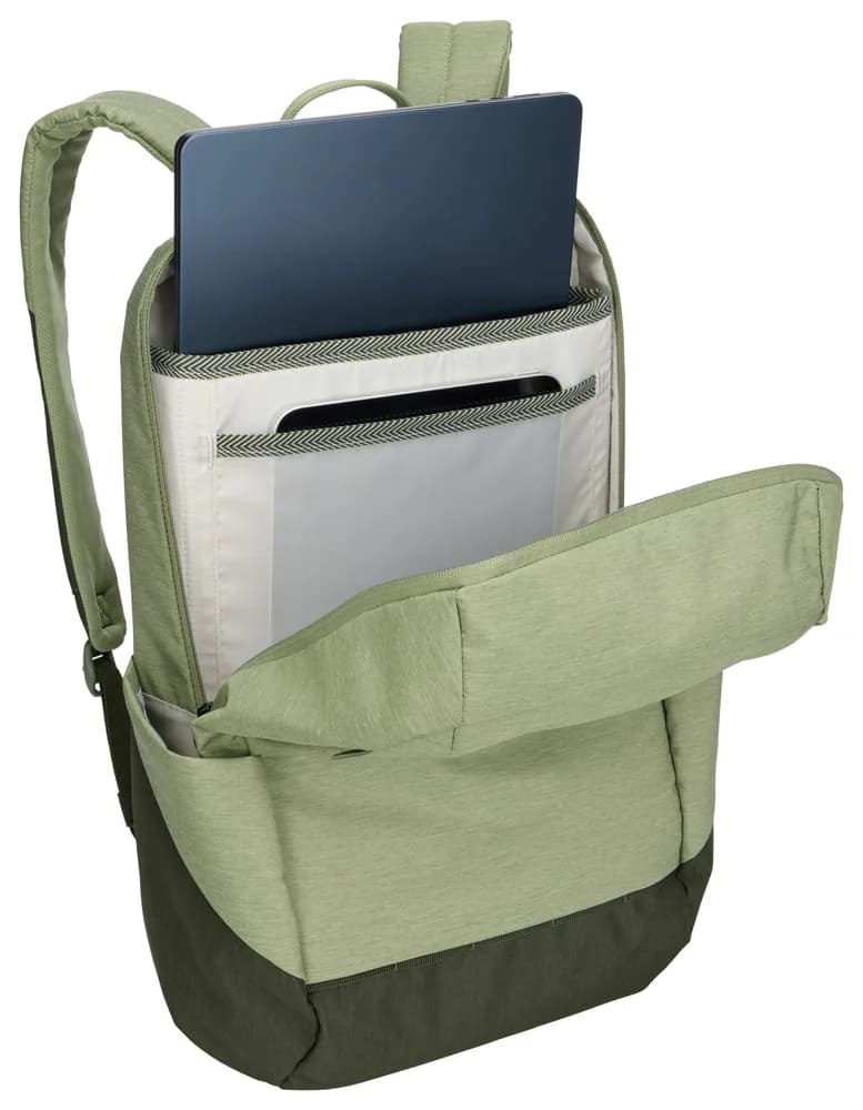 Rucsac THULE cu compartiment laptop 16'' , Lithos, 20L, Quiet Green TLBP216 3205453 — miniatură