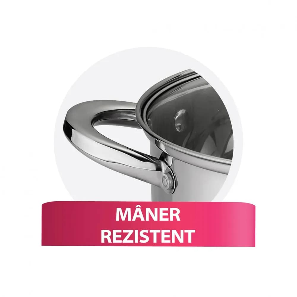 MADELINE, SET GATIT INOX 10 PIESE, COOKING BY HEINNER — miniatură