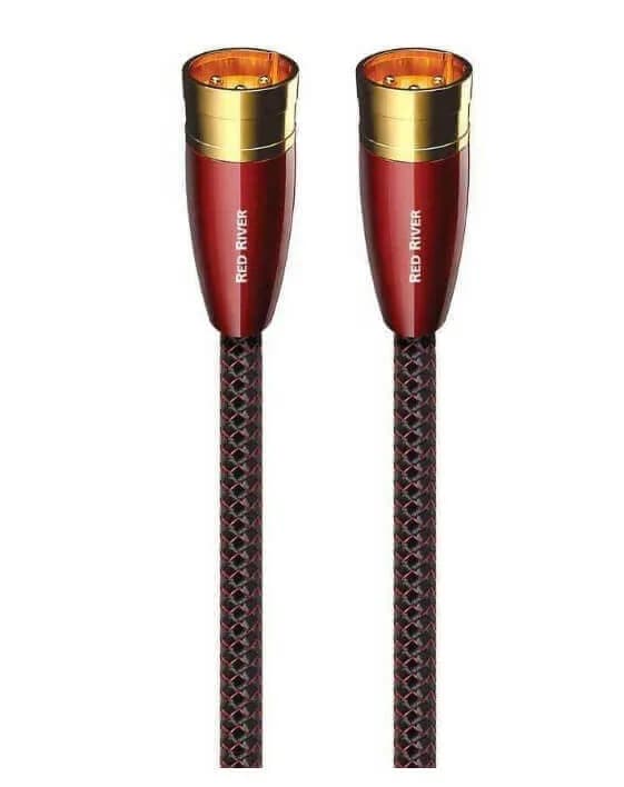 Cablu subwoofer XLR - XLR AudioQuest Red River, 2.5m. single