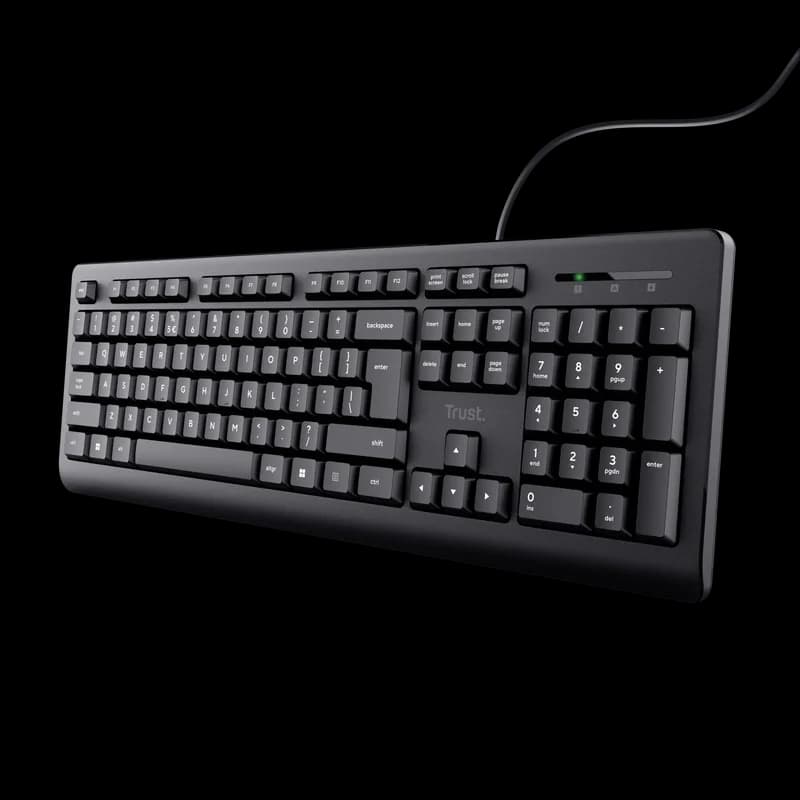 Tastatura Trust 24639, USB, Negru — miniatură