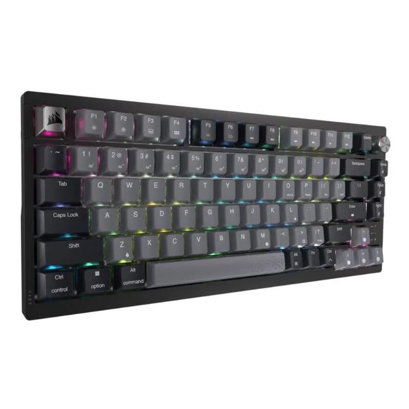 Tastatura Mecanica Gaming CORSAIR K65 PLUS WIRELESS 75% RGB, RGB, Wireless, Negru — miniatură