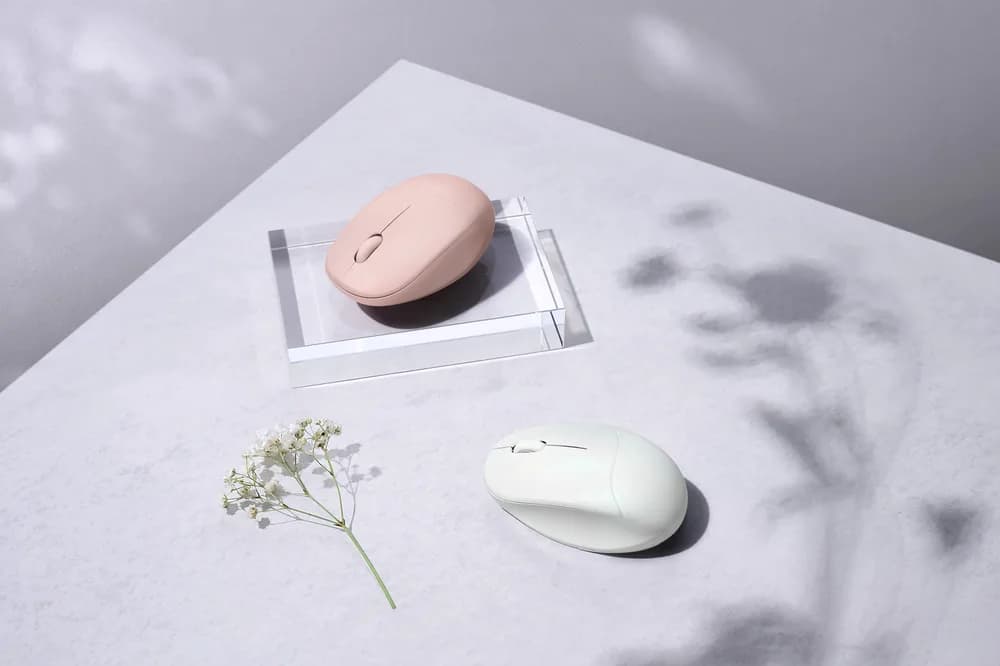 Mouse Wireless ASUS Fragrance Mouse MD101, 2400 dpi, Roz — miniatură