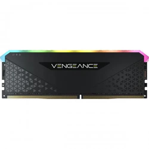 Corsair Memorie DDR4, 8GB, 3200MHz, CL16, Negru, VENGEANCE RGB RS, BULK "CM4X8GD3200C16G4E"