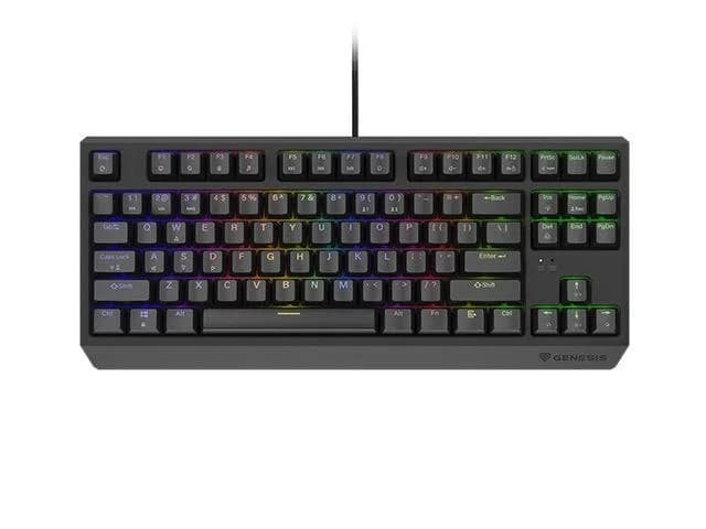 Tastatura Mecanica Gaming Genesis Thor 230 TKL, RGB, USB, negru