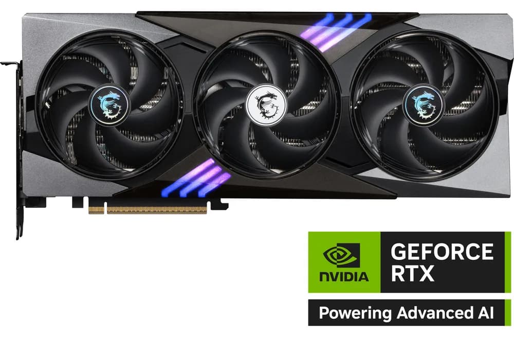 MSI GEFORCE RTX 5080 16G GAMING TRIO OC "GEFORCE RTX 5080 16G GAMING TRIO OC" — miniatură