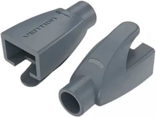 Manson mufe RJ-45 Vention pt. cablu UTP, FTP, SFTP, Cat5e | Cat6, RJ-45 (T), plastic, 50 buc, OD max 6mm, gri, "IODH0-50" -6922794750050
