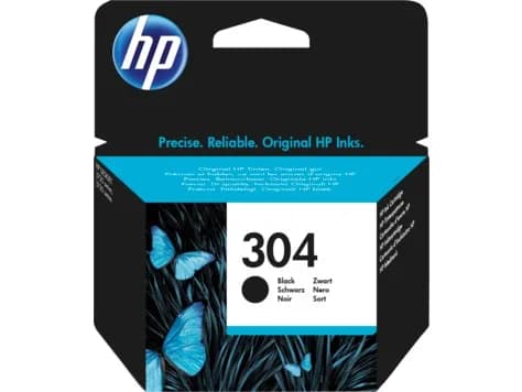 Cartus Cerneala Original HP Black, nr.304, pentru DeskJet 2620|2630|2632|3750|3760, "N9K06AE"
