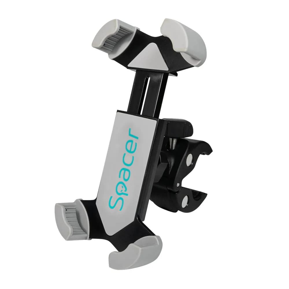SUPORT Bicicleta SPACER pt SmartPhone, Multi-Purpose, fixare de bare de diferite dimensiuni, Negru, "SPBH-MP-01" — miniatură