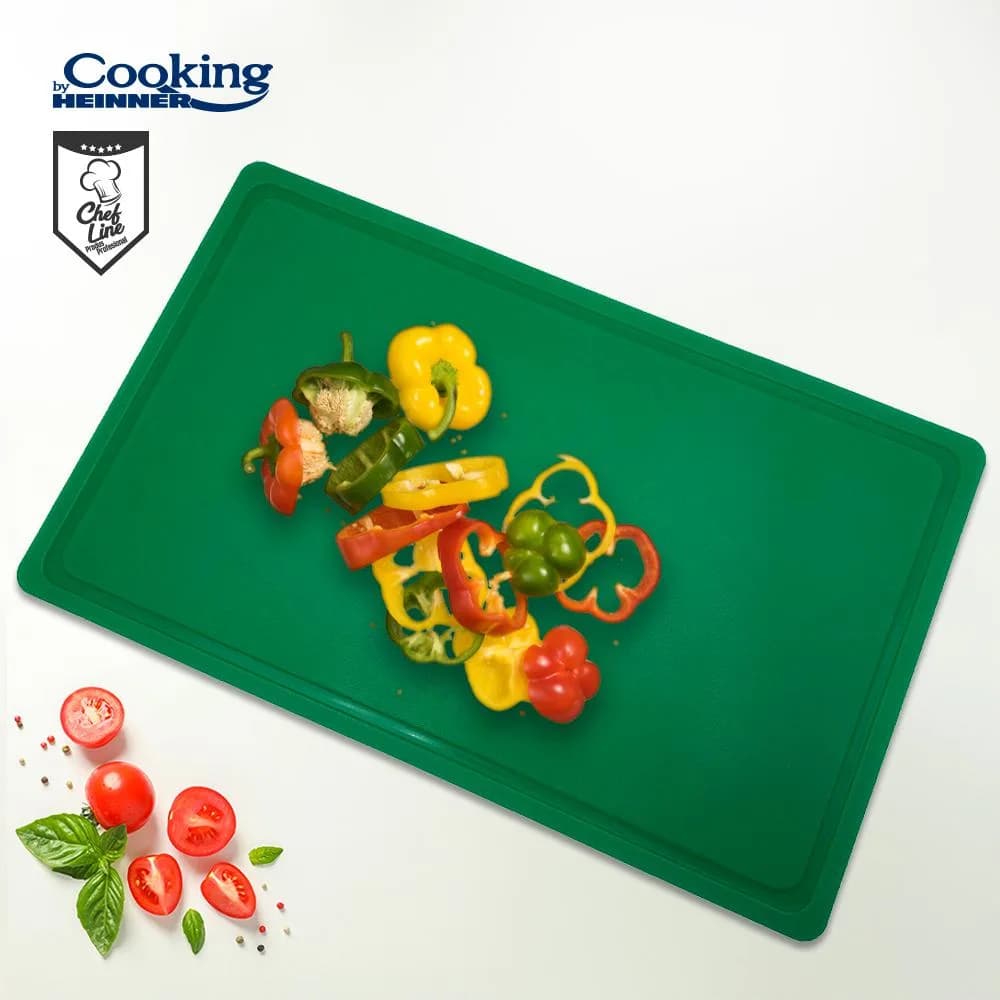 TOCATOR CU SANT HACCP GN1/1, 53X32.5X2 CM, VERDE, COOKING BY HEINNER — miniatură