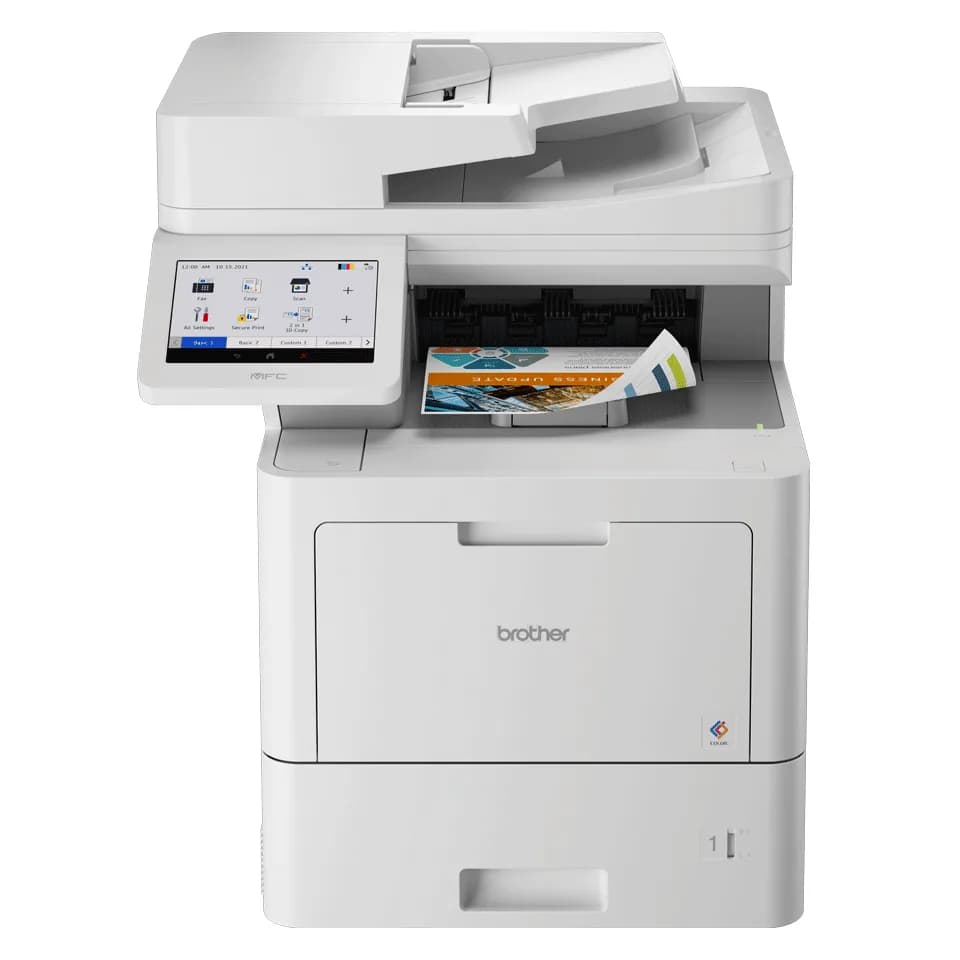 Multifunctional Laser Color Brother MFC-L9670CDN, A4, Functii: Impr.|Scan.|Cop.|Fax, Viteza de Printare Monocrom: 40ppm, Viteza de printare color: 40ppm, Conectivitate:USB|Ret, Duplex:Da, ADF:DADF(incl.TV 40lei) "MFCL9670CDNRE1" — miniatură