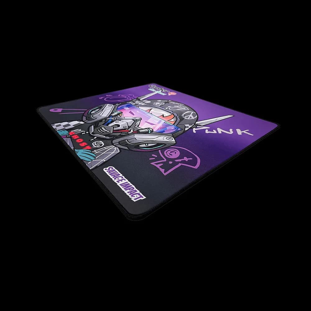 MousePAD A4TECH - gaming, Bloody "BP-45W" Cypher Ghost, cauciuc si material textil, 453 x 400 x 5 mm, imagine, "BP-45W Cypher Ghost" 4711421 002448 — miniatură