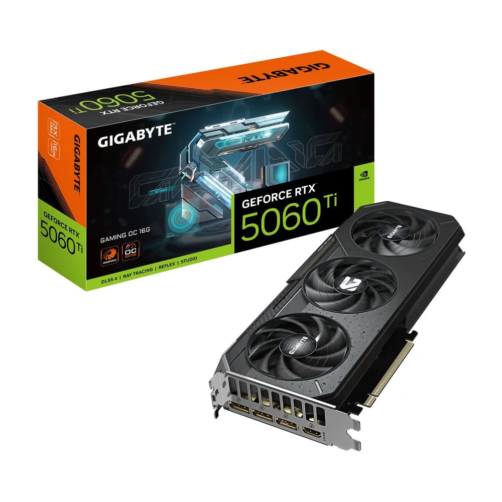 Placa video Gigabyte GeForce RTX 5060 Ti GAMING OC 16GB (GV-N506TGAMING OC-16GD) - Graphics Card "GV-N506TGAMING OC-16GD"