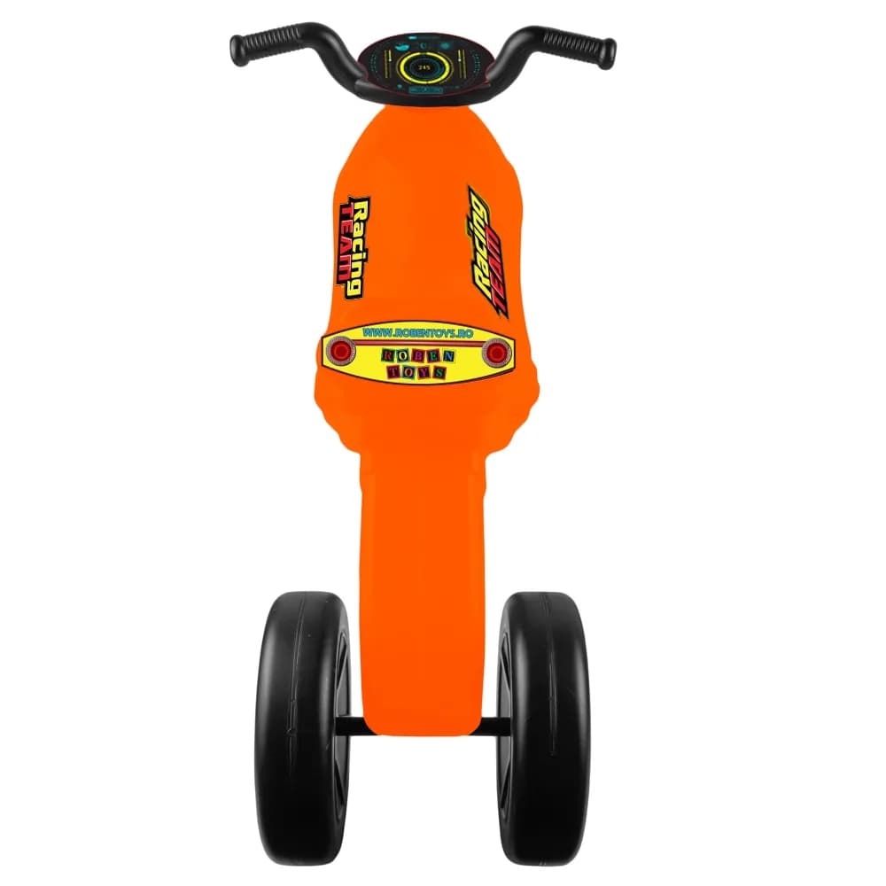 Motocicleta fara pedale, portocalie - ROBENTOYS — miniatură