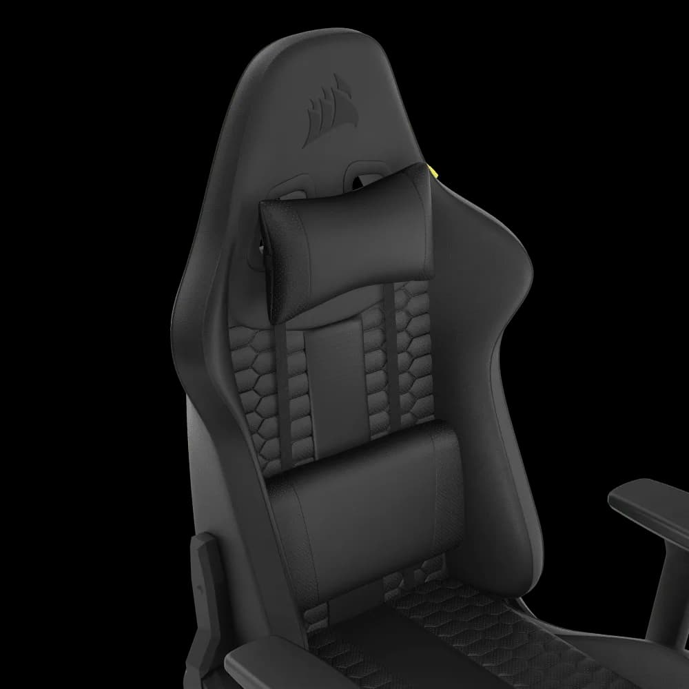 Corsair TC100 RELAXED, Piele, Tetiera, Negru "CF-9010050-WW" — miniatură