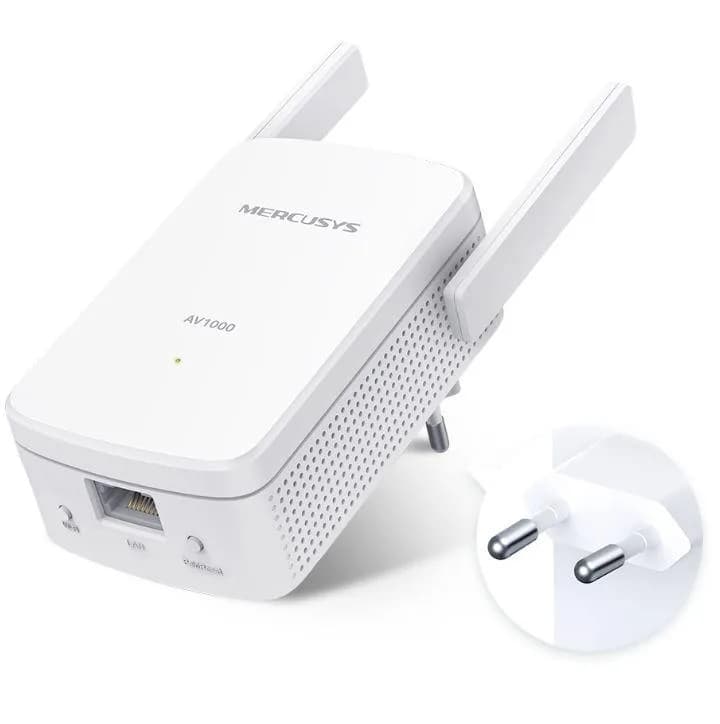 Access point MERCUSYS AV1000 Gigabit Powerline WiFi Kit, Gigabit, Single - Band — miniatură